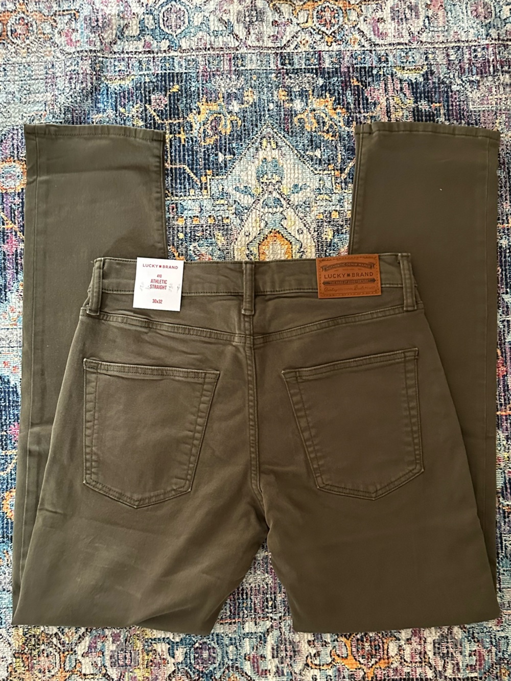 Lucky Brand 410 Straight-Leg jeans